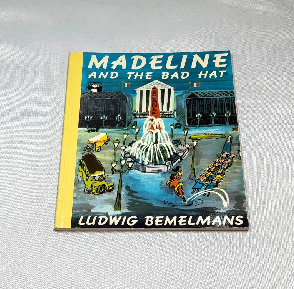Madeline and the Bad Hat Ludwig Bemelmans Picture Puffins Paperback Book 1984